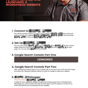 Alternative view of 5 SEO checks to complete before launching a WordPress website